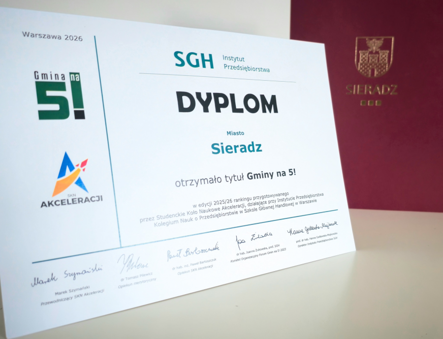 Sieradz dla inwestorów – „Gmina na 5!”  